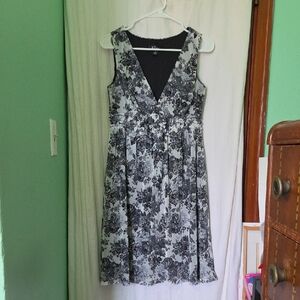 Vintage Y2k Floral Lace Patterned Sleeveless Mesh Dress